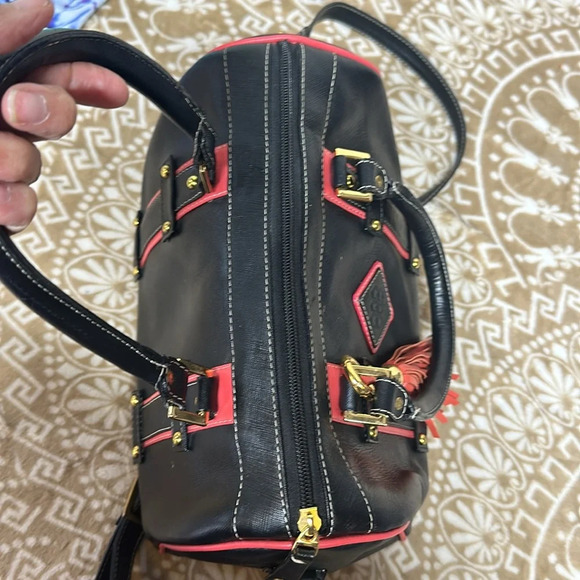 Claudia G Leather Satchel/ Crossbody Bag Made in Colombia Excellent Condition - Picture 11 of 14